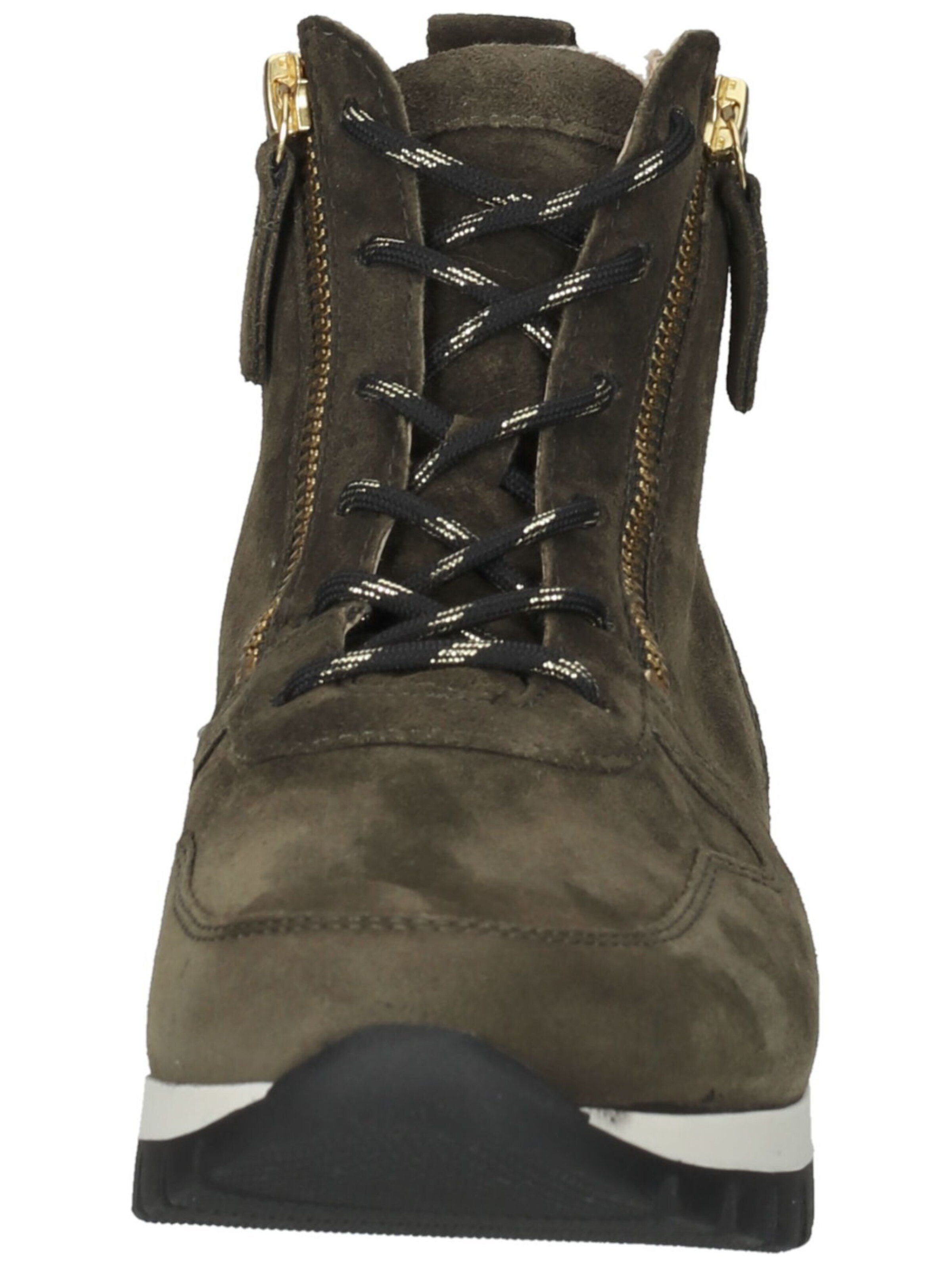 GABOR Schnürstiefelette in Grün