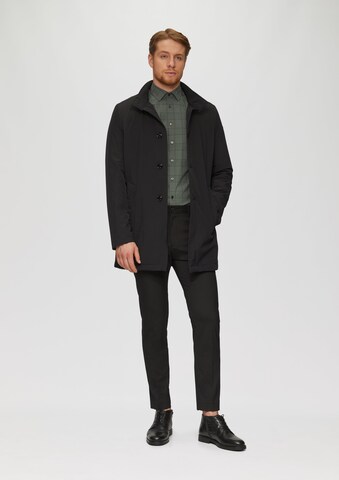 s.Oliver BLACK LABEL Regular fit Button Up Shirt in Green