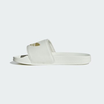 ADIDAS ORIGINALS Instappers 'Adilette Lite' in Beige: voorkant
