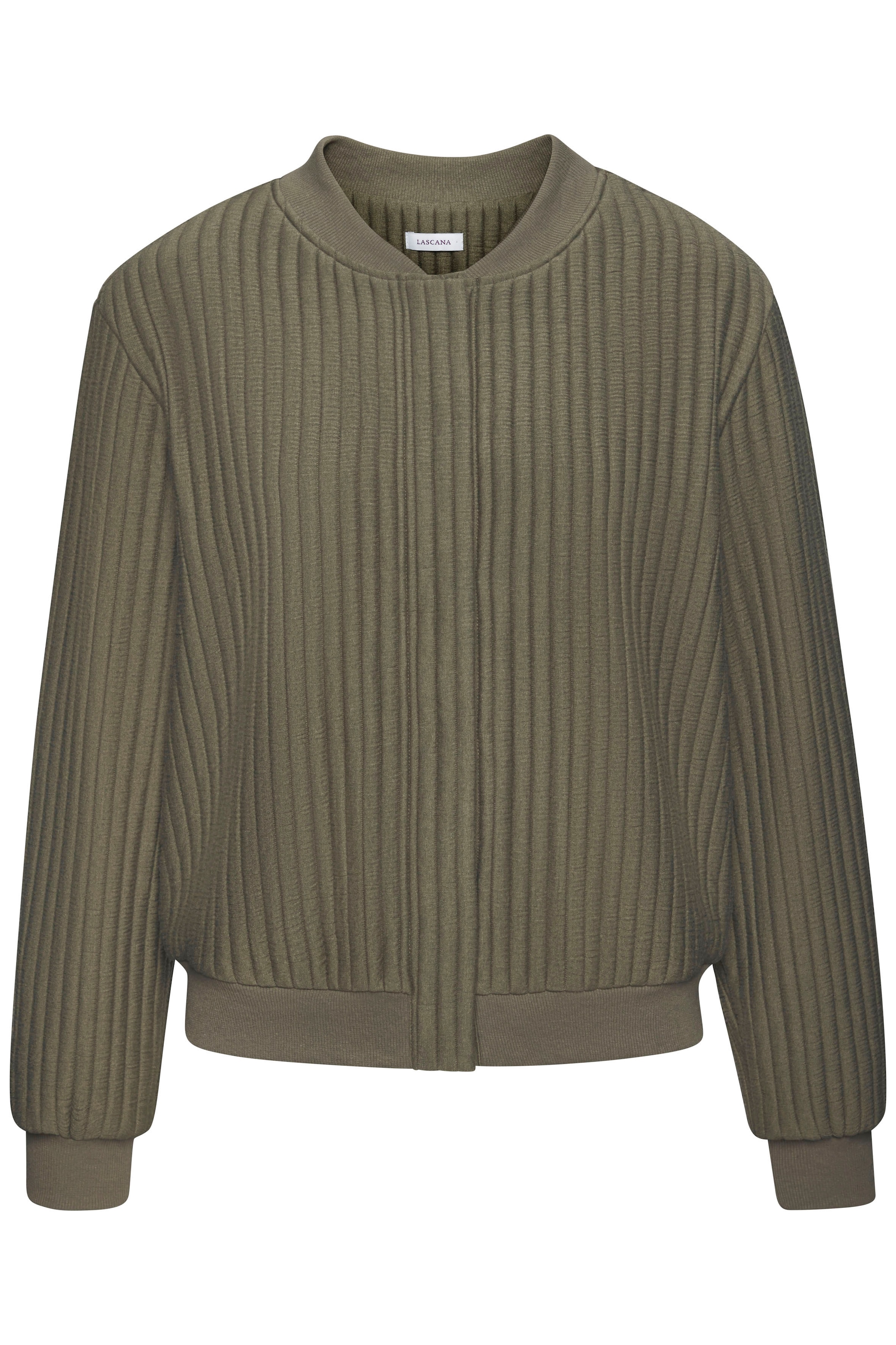 žalia LASCANA Demisezoninė striukė: priekis