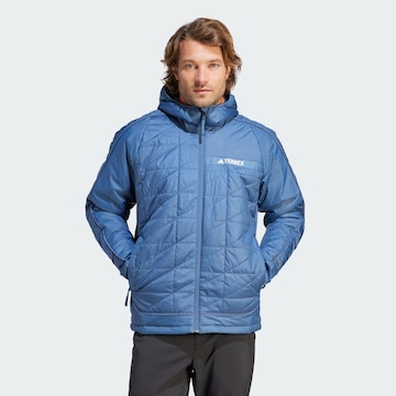 ADIDAS TERREX Athletic Jacket 'Multi Insulation' in Blue: front
