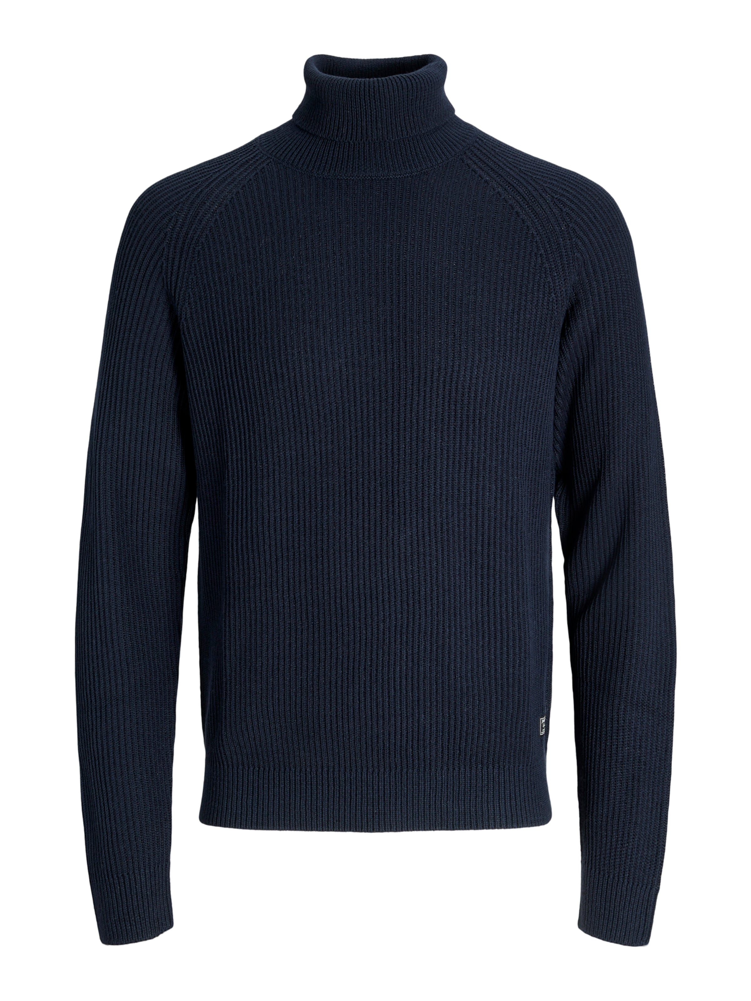 JACK & JONES Sweater 'JJPannel' in Blue: front