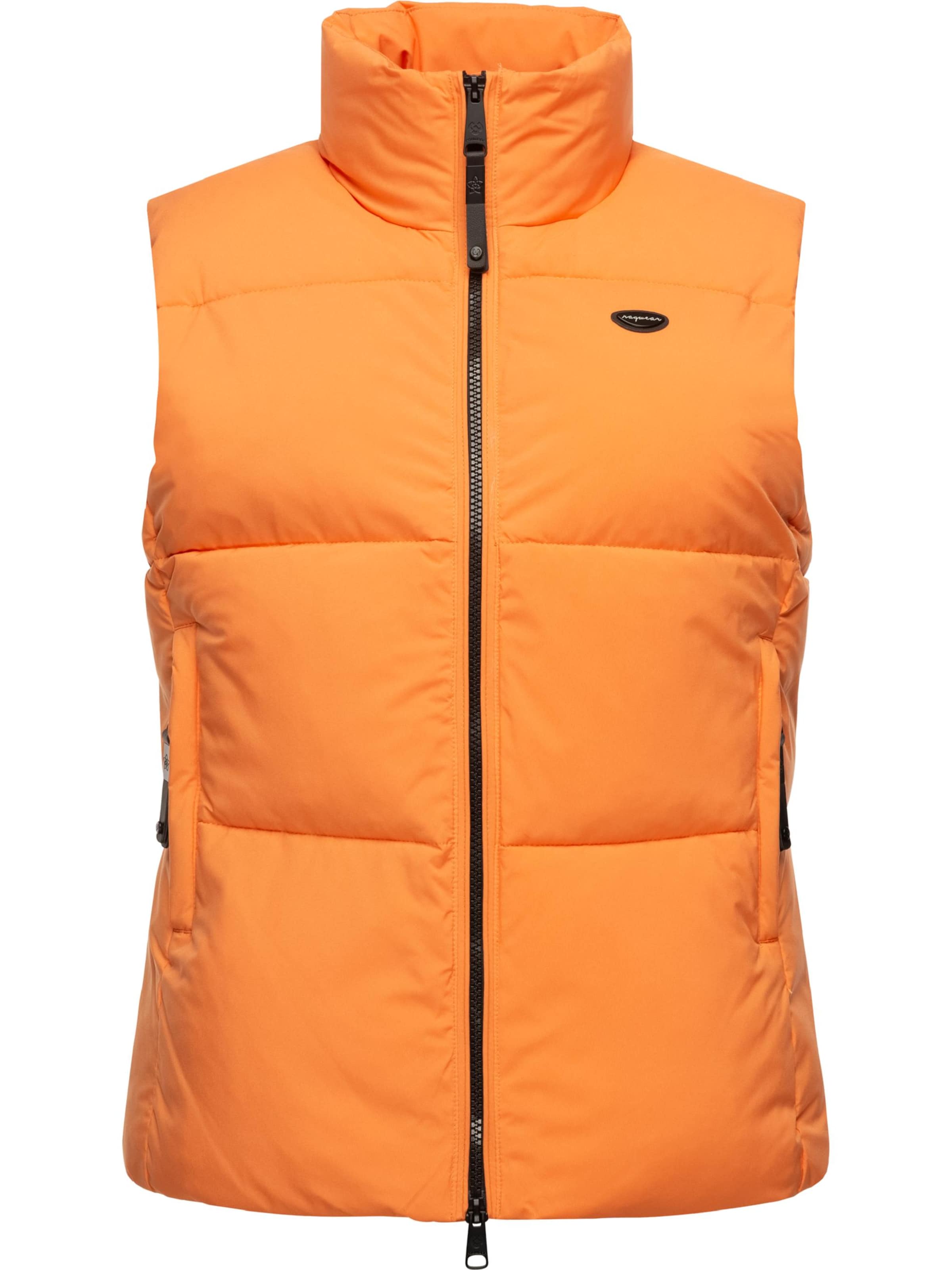 Ragwear Bodywarmer 'Ailish' in Oranje: voorkant