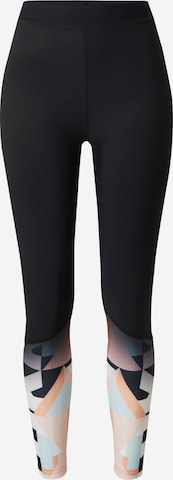 Rukka Skinny Workout Pants 'MYYRYLA' in Black: front