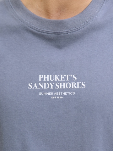 JJ Rebel Μπλουζάκι 'JREBCHRISTIAN' σε μπλε