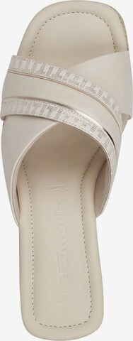 TAMARIS Pantoletter i beige