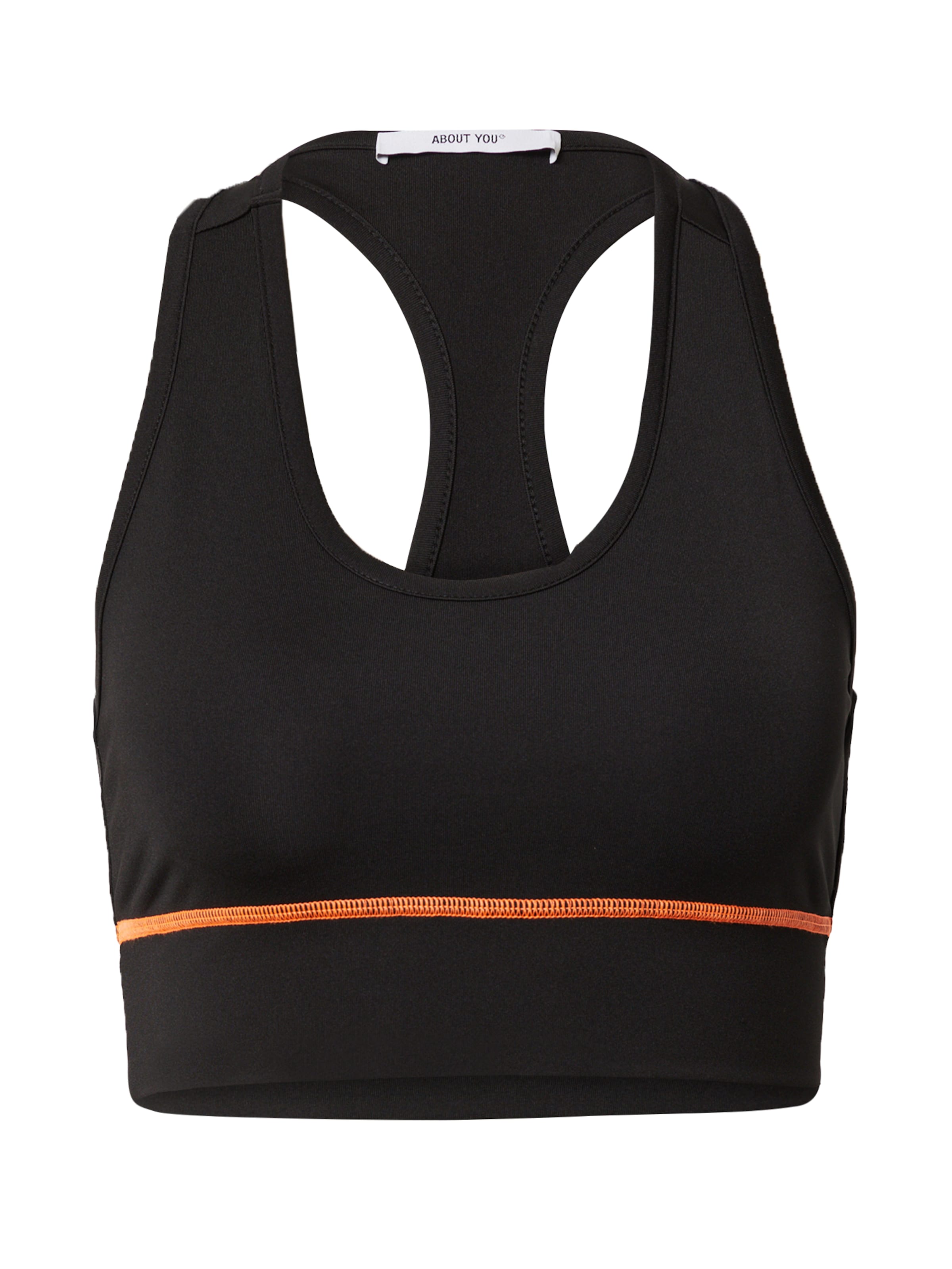 ABOUT YOU Korzet Podprsenka 'Pamela' - Čierna: predná strana