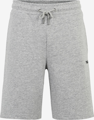 FILA Regular Workout Pants in Grey: front