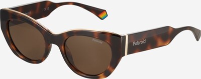 Polaroid Lunettes de soleil '6199/S/X' en cognac / brun foncé, Vue avec produit