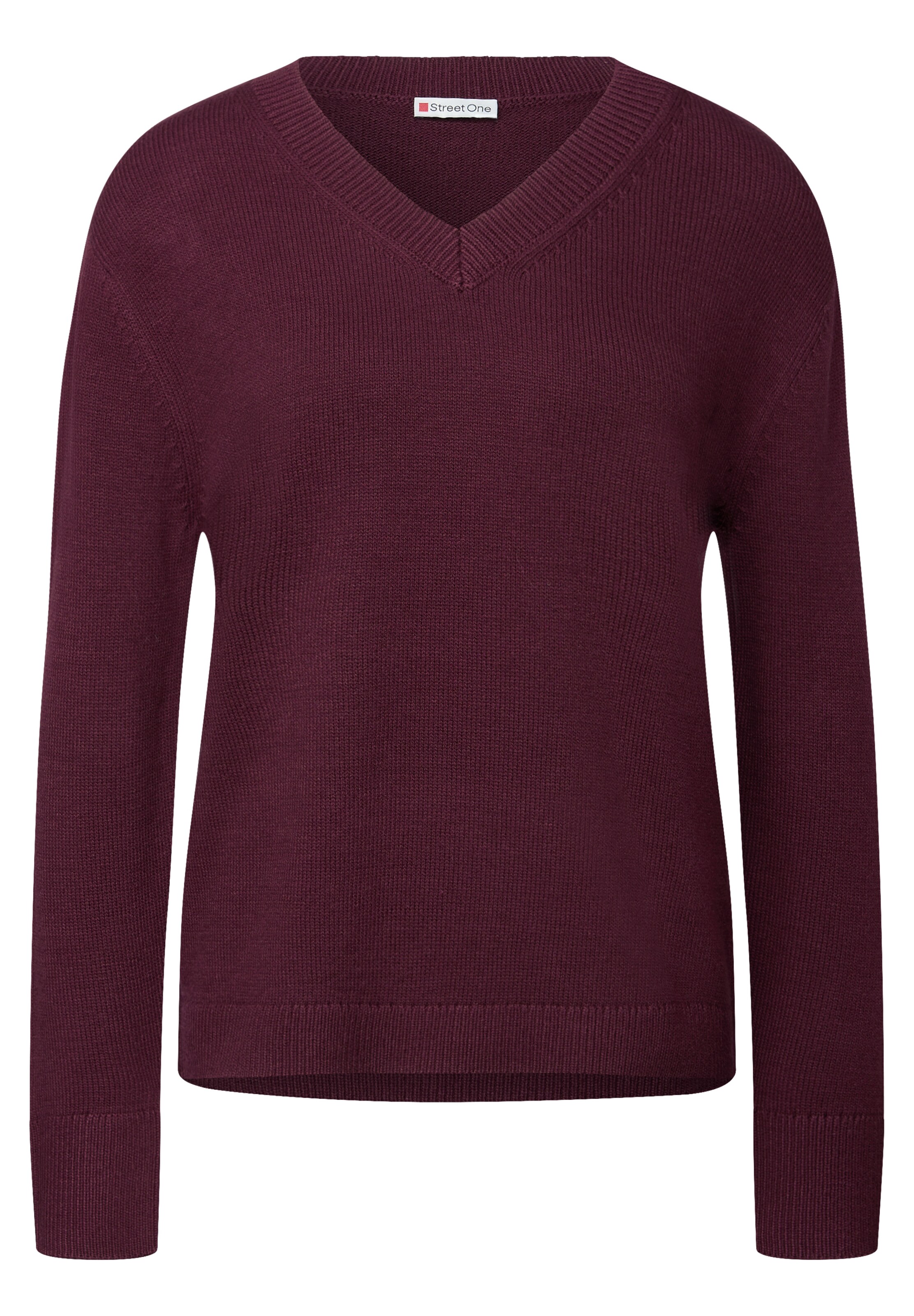 STREET ONE Pullover in Rot: Vorderseite