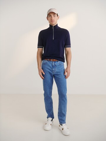 Guido Maria Kretschmer Men Regular Jeans 'Mika' in Blauw