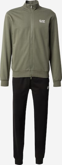 Treningas iš EA7 Emporio Armani, spalva – tamsiai mėlyna / rusvai žalia / balta, Prekių apžvalga