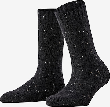 FALKE Socken 'Mountain Comfort' in Schwarz: Vorderseite