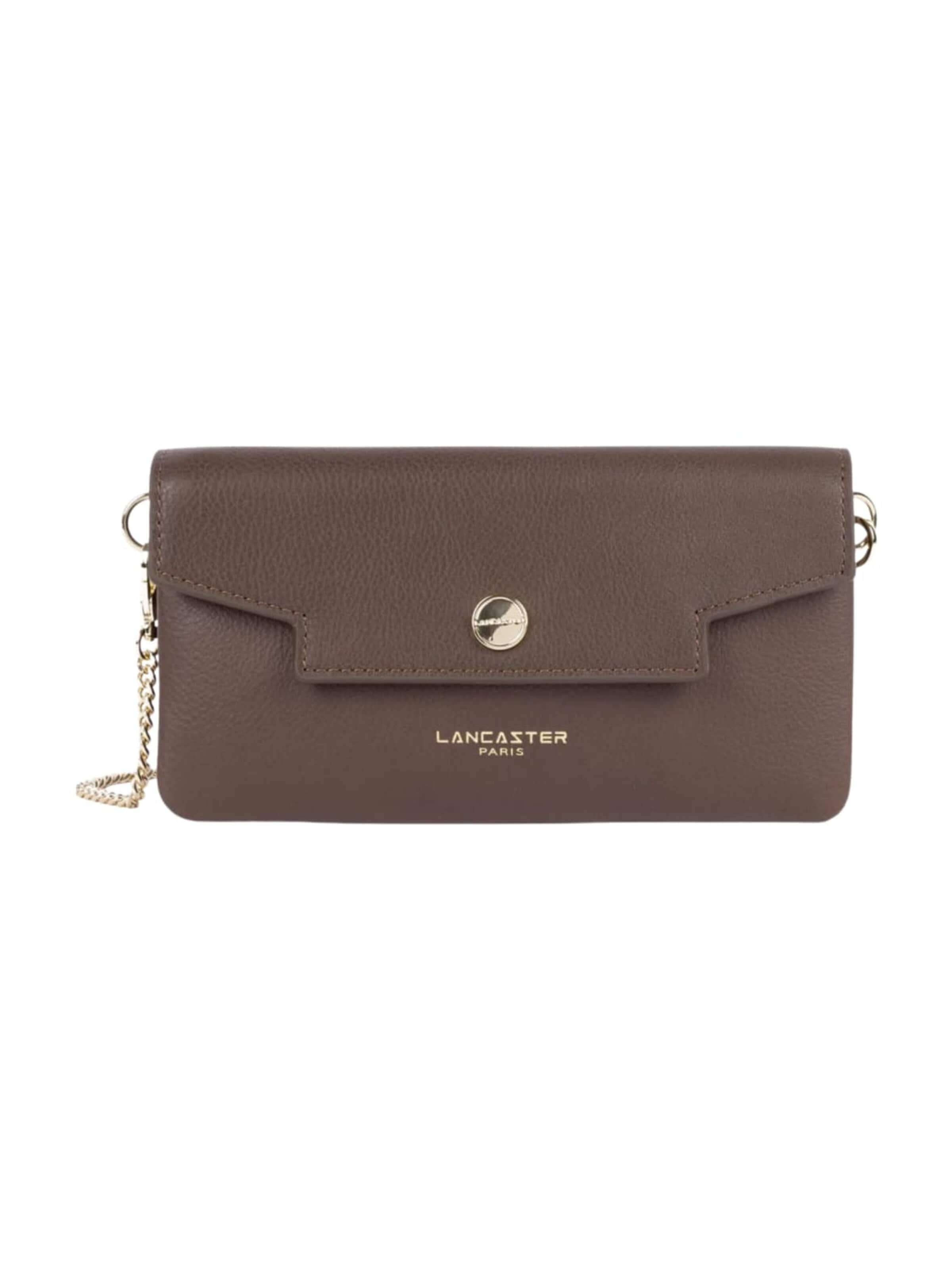 brūns LANCASTER Paris Pleca soma 'Lancaster Paris Pochette A rabat avec pression S Mademoiselle Grace Marron': no priekšpuses