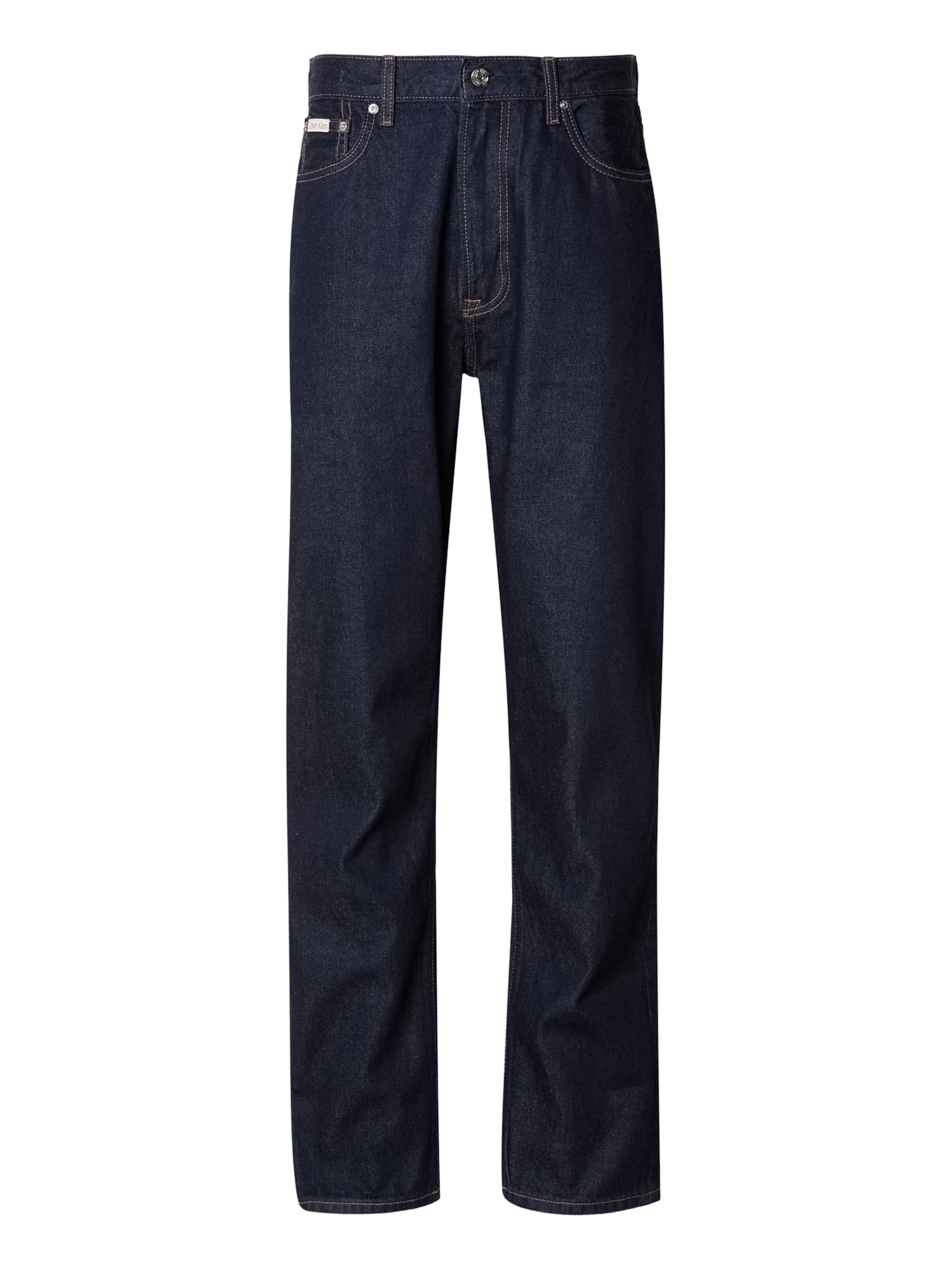 Calvin Klein Regularen Kavbojke | modra barva: sprednja stran