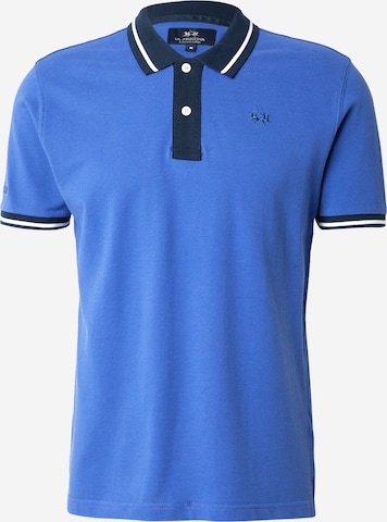 La Martina Tričko - Modrá: predná strana