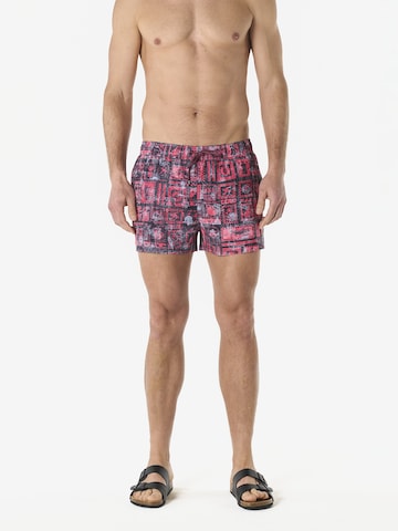 Shorts de bain KOROSHI en rose : devant