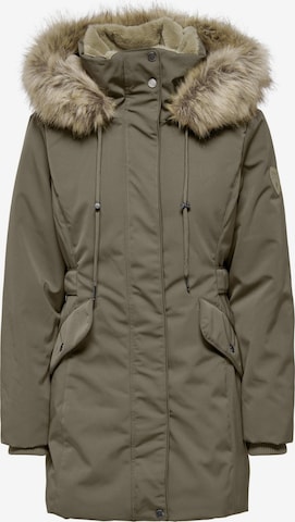 žalia ONLY Žieminė parka 'NEW PRISKA': priekis