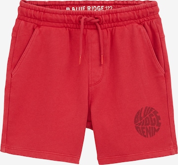 WE Fashion Regular Housut värissä punainen: etupuoli