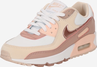 Sneaker low 'Air Max 90' Nike Sportswear pe culoarea pielii / corai / roz pudră / alb, Vizualizare produs