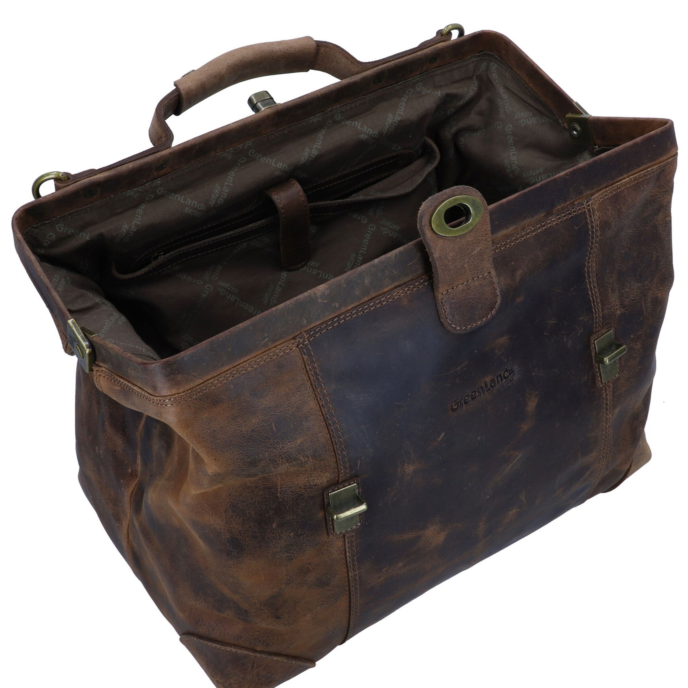 Valise Greenland Nature en marron
