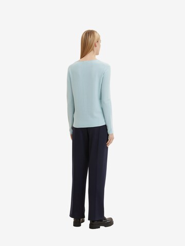 TOM TAILOR Pullover in Blau