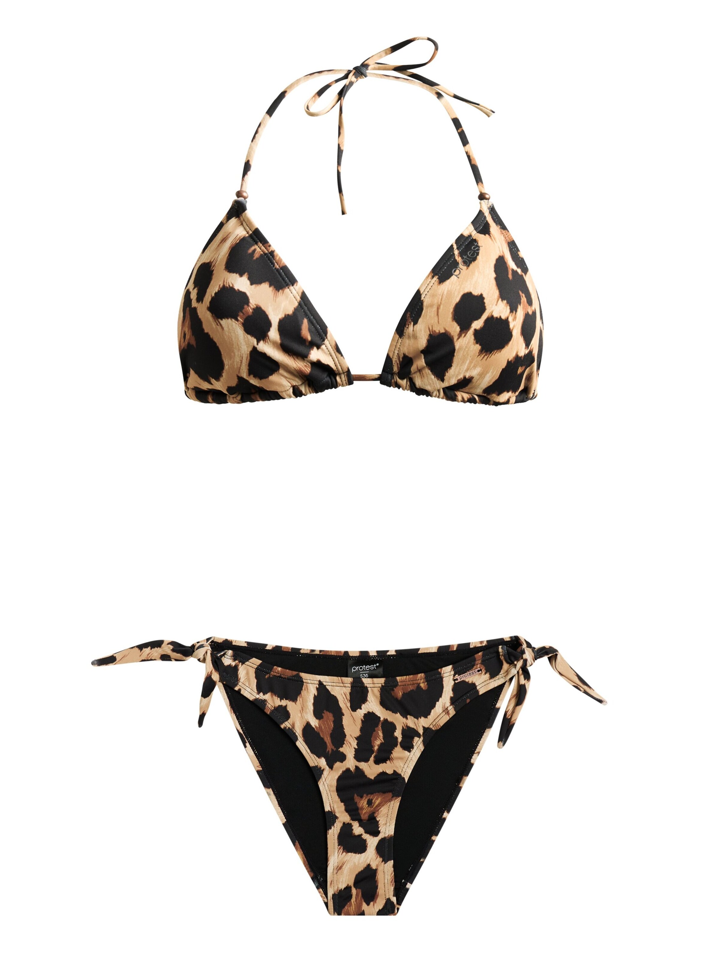 PROTEST Triangel Bikini 'PRTFolta'‌‌‌‌‌‌‌‌‌‌ in Braun: Vorderseite