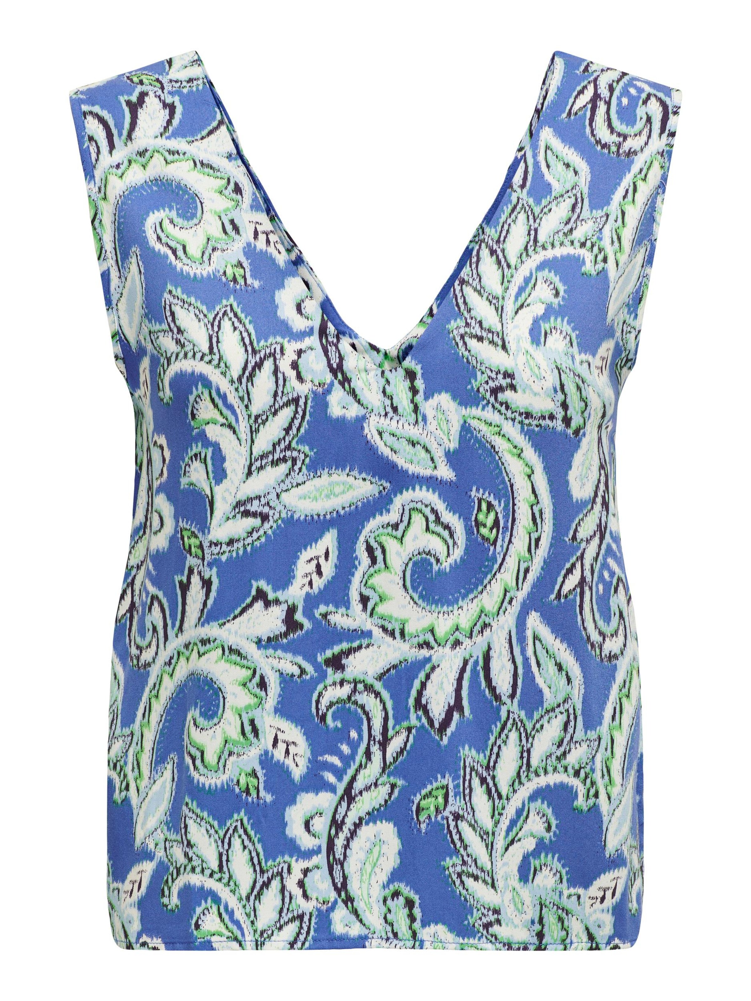 ONLY Bluse 'ALMA' i blå: forside