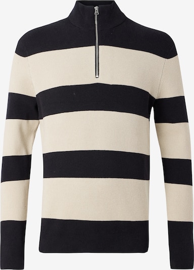 Only & Sons Sweater majica 'ONSPHIL' u bež / mornarsko plava, Pregled proizvoda