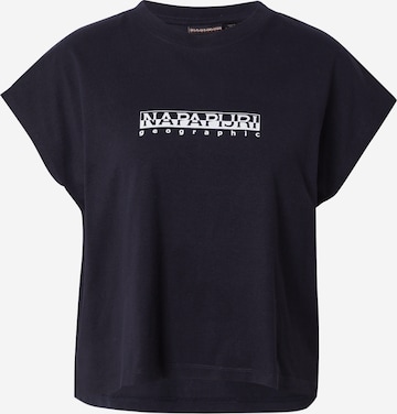 NAPAPIJRI T-shirt i svart: framsida