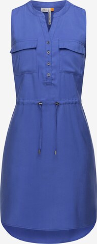 Ragwear - Vestido camisero 'Roissin' en azul: frente