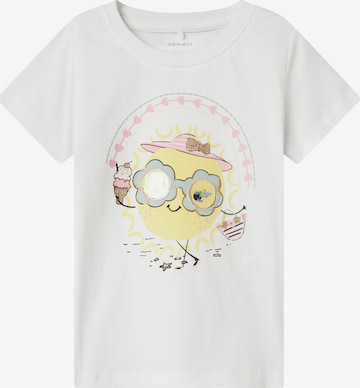 T-Shirt 'NMFJOLA' NAME IT en blanc : devant
