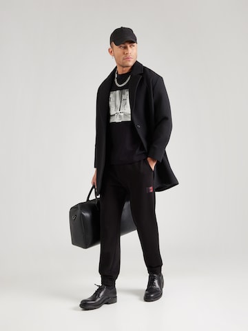 HUGO T-Shirt 'Deyss' in Schwarz