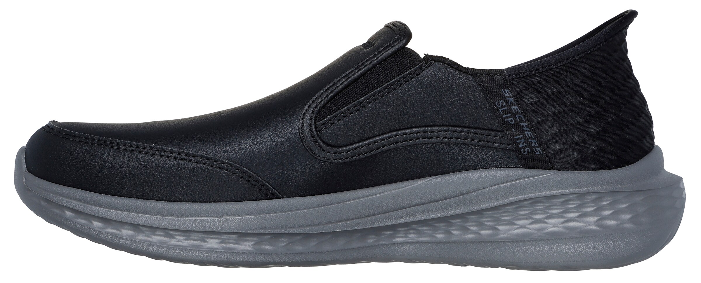 SKECHERS Slipper in Schwarz: Vorderseite