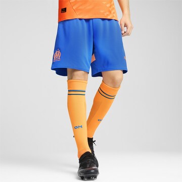 Regular Pantalon de sport 'Olympique de Marseille 24/25' PUMA en bleu