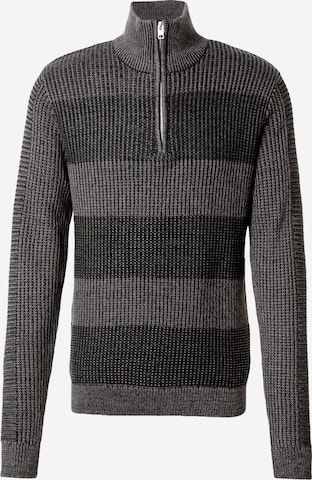 JACK & JONES - Jersey 'JJHugo' en negro: frente