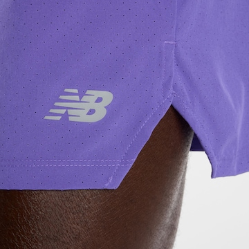 new balance Regular Workout Pants 'RC 5' in Purple