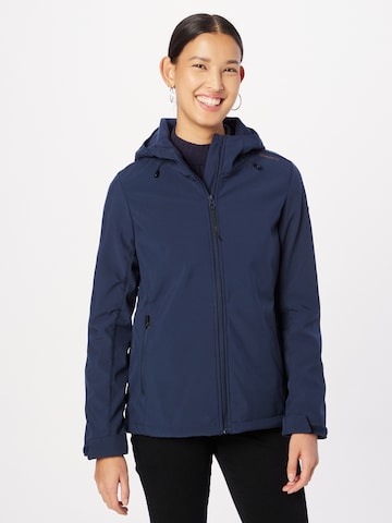 Veste outdoor BRUNOTTI en bleu : devant