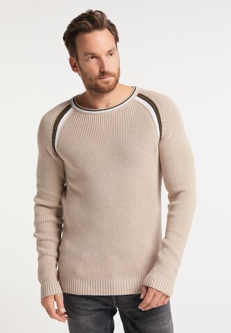 DreiMaster Maritim Pullover in Beige: predná strana