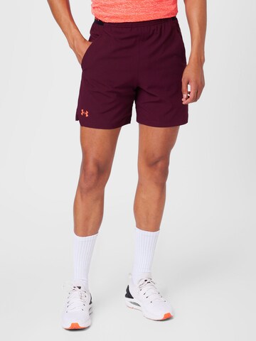 UNDER ARMOUR Regular Sportshorts 'Vanish' in Rot: predná strana