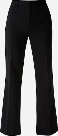 Pantalon à plis COMMA en noir : devant