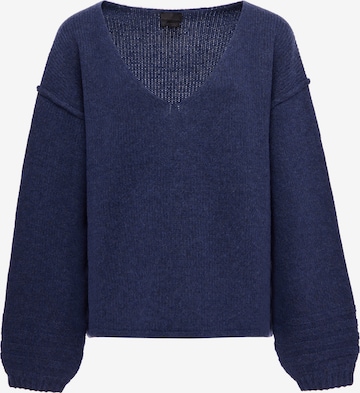 DreiMaster Klassik Sweater in Blue: front