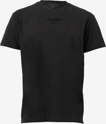 Cørbo Hiro Shirt 'Hayabusa' in Black: front