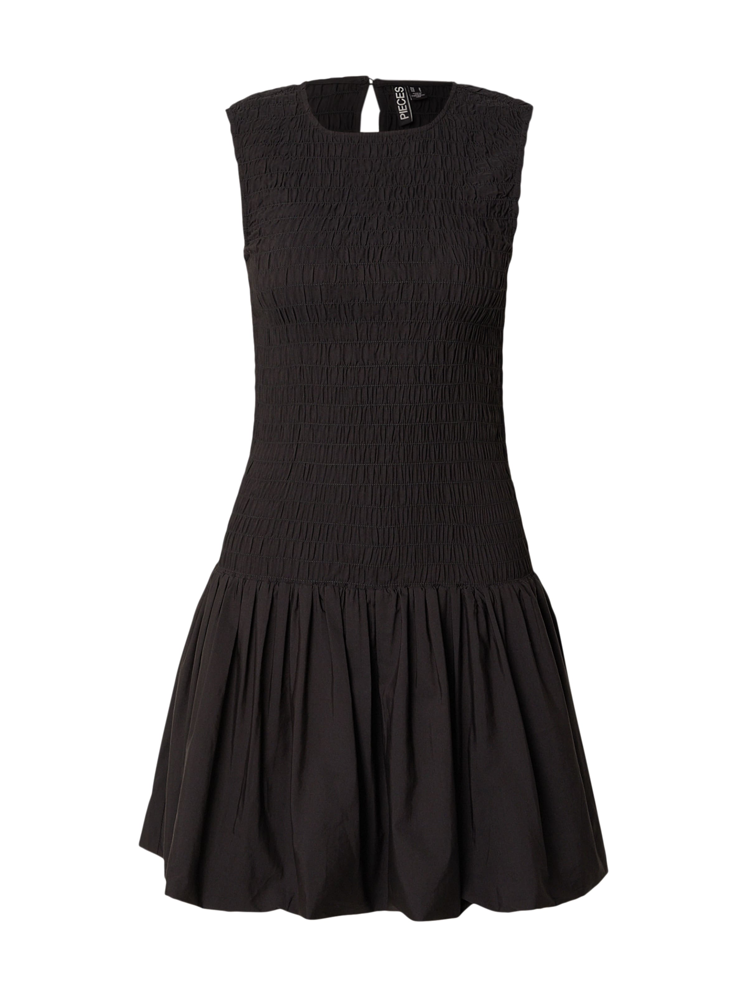 PIECESHaljina - crna boja: prednji dio