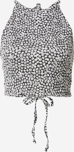 ABOUT YOU Top 'Sita' u crna / bijela, Pregled proizvoda