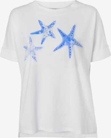 T-shirt TATUUM en blanc : devant