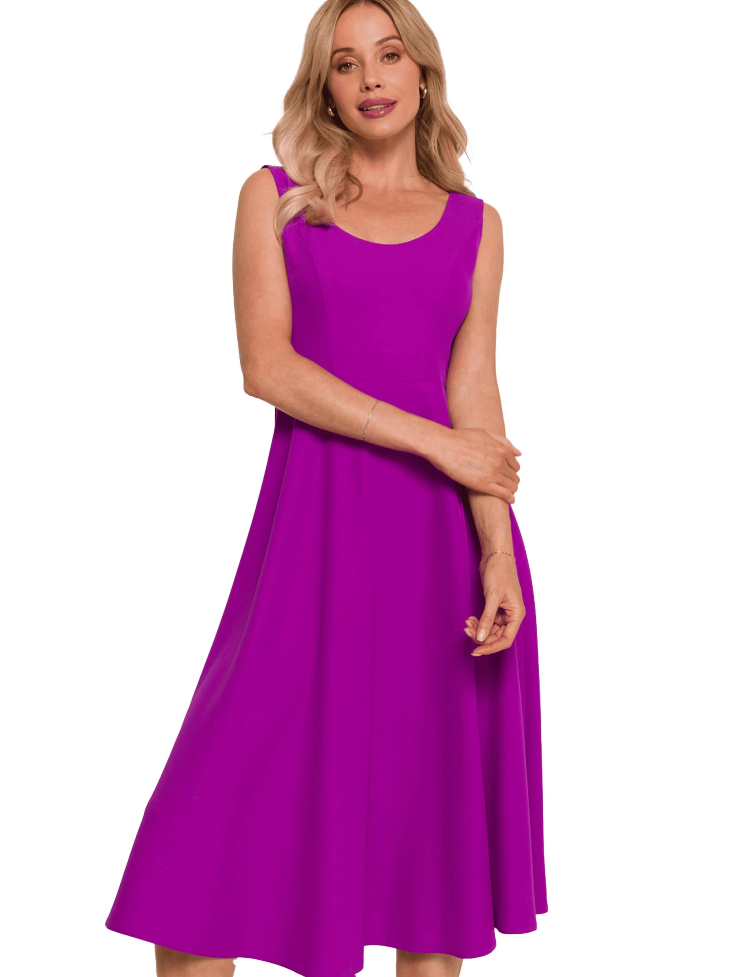 Stylove Dress in Purple: front