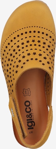 Sandales IGI&CO en jaune