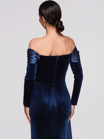 Ombre Abendkleid‌‌‌‌‌‌‌ in Blau