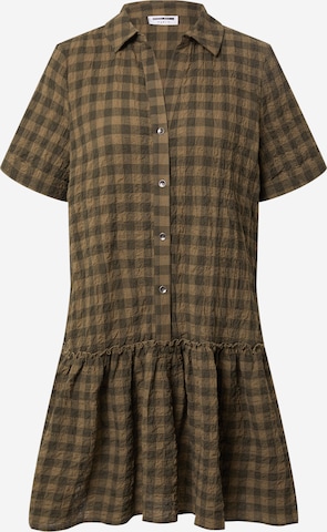 Robe-chemise 'Hannie' Noisy may en vert : devant